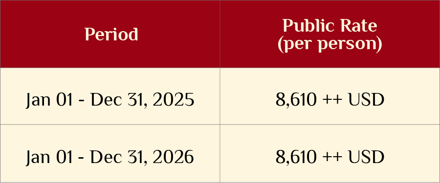 The Journey 5 pricing update Jul 2025