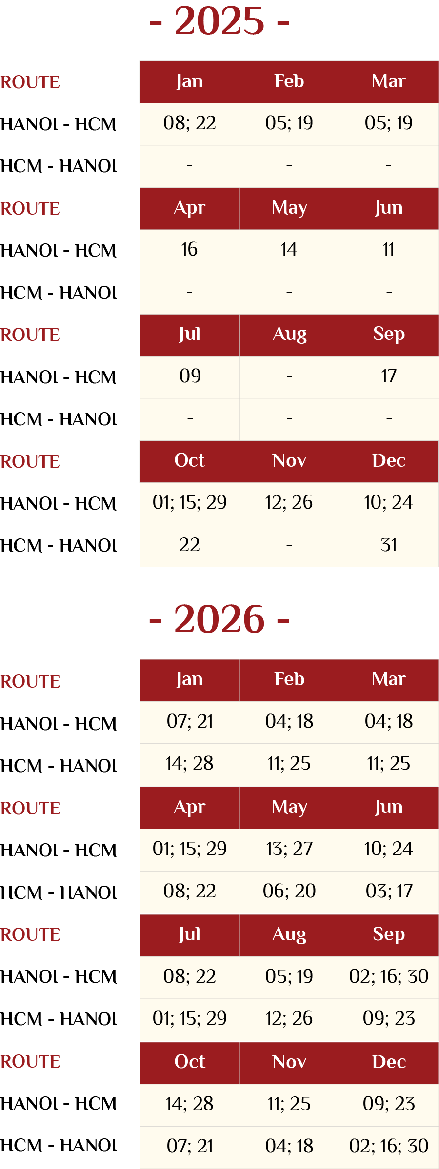The Journey 6 sjourney departure jul 2025