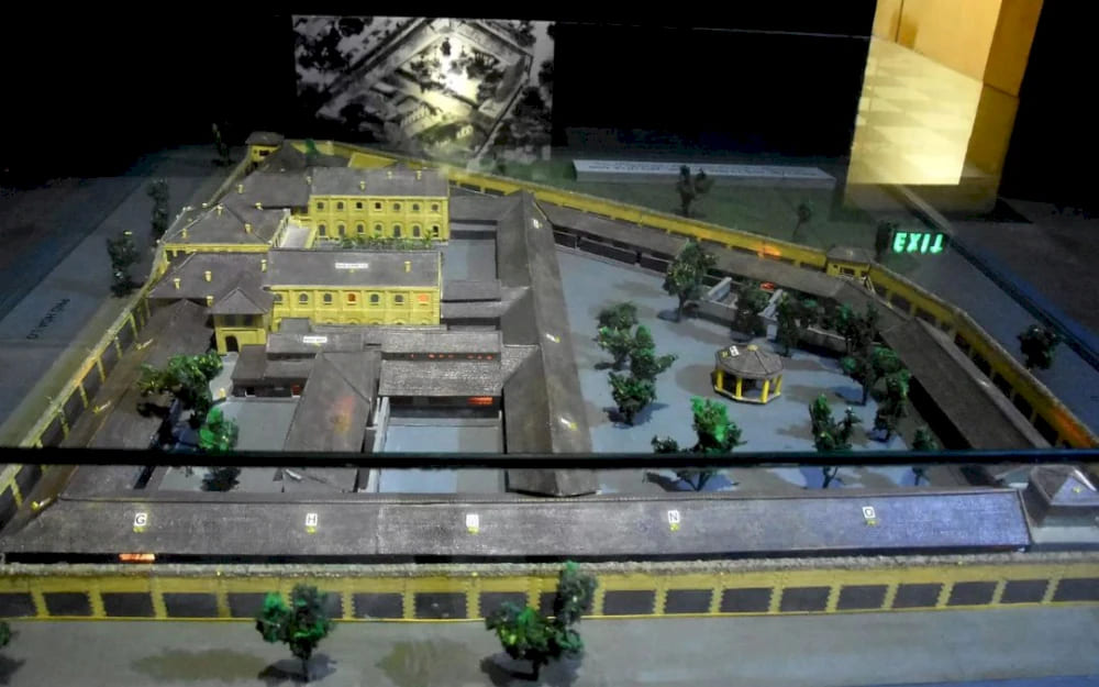 hoa lo prison covered a vast area however most are demolished nowadays 1