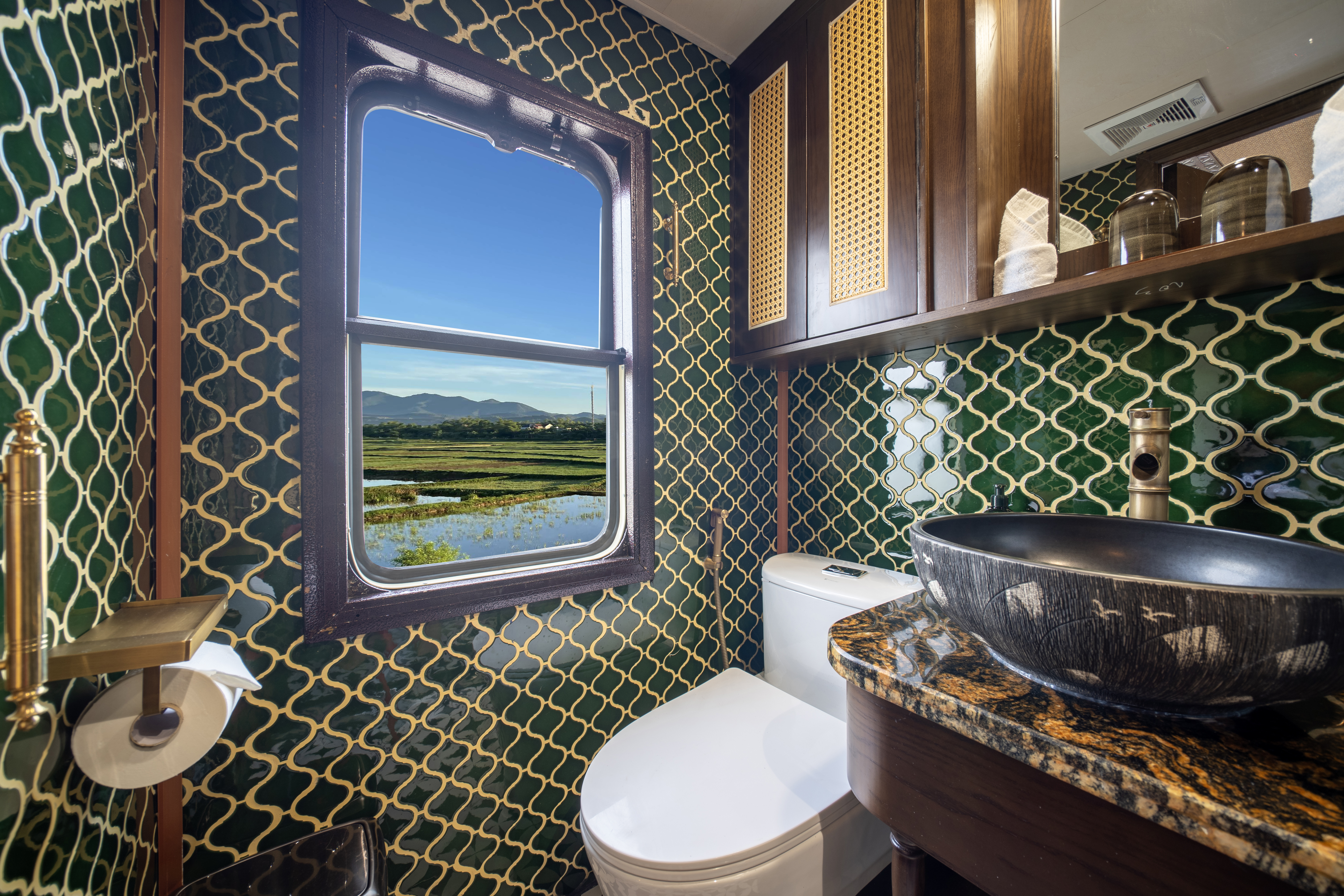 bathroom view