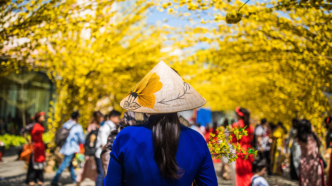 tet festival in hue