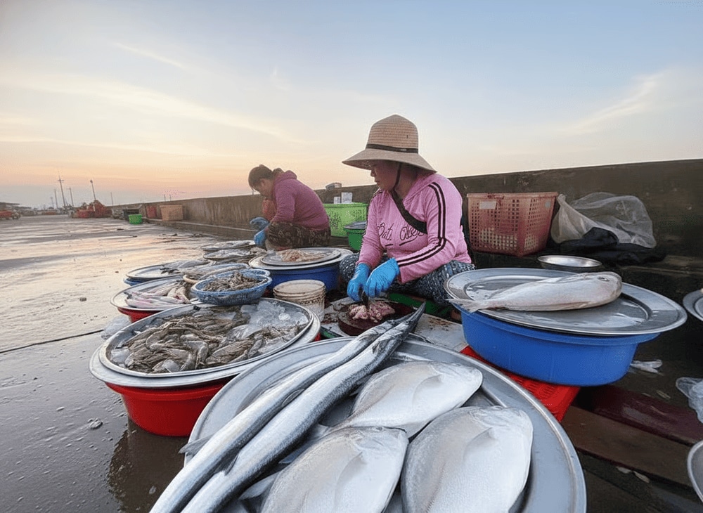phan thiet market seafood