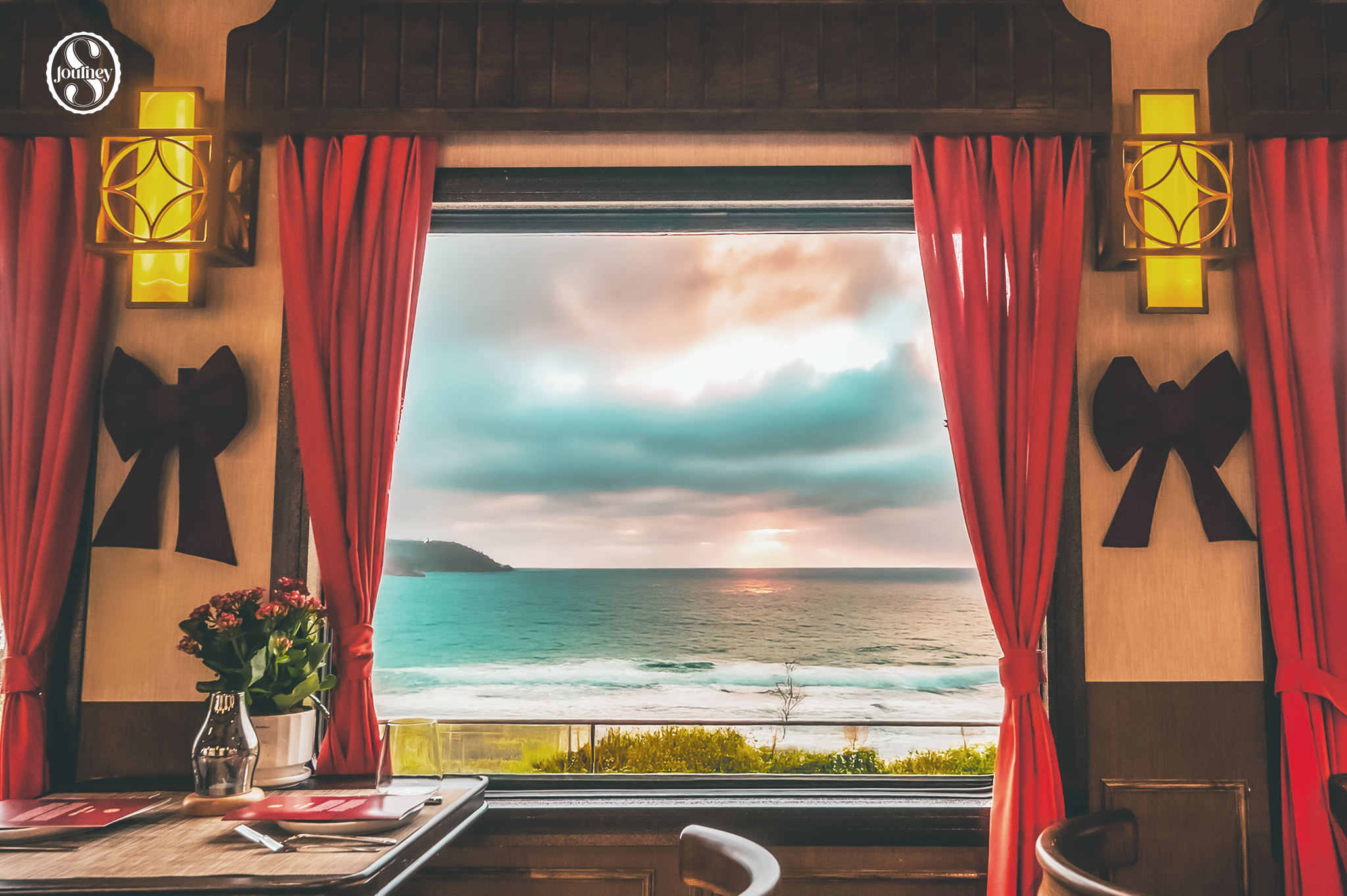 Image scenic view from window