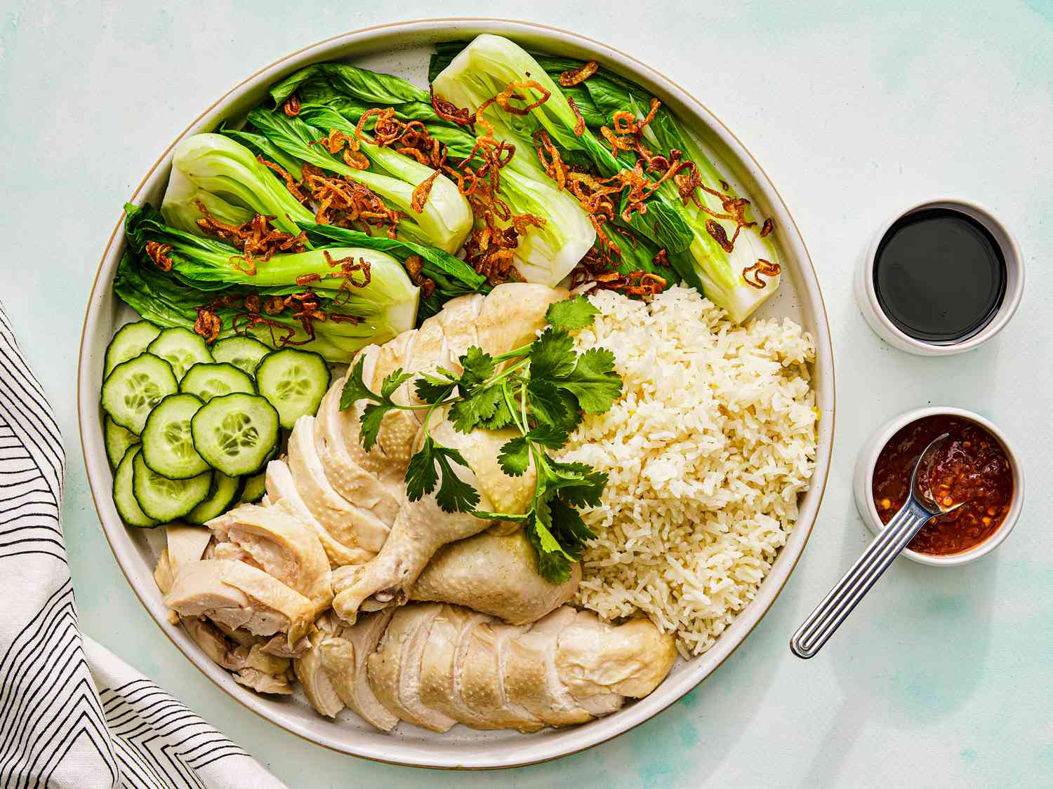 Hainanese Chicken Rice