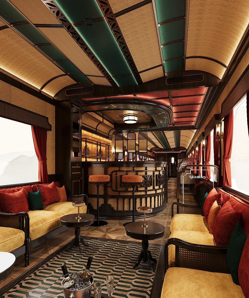 Luxury Train Travel sjourney bar | SJourney