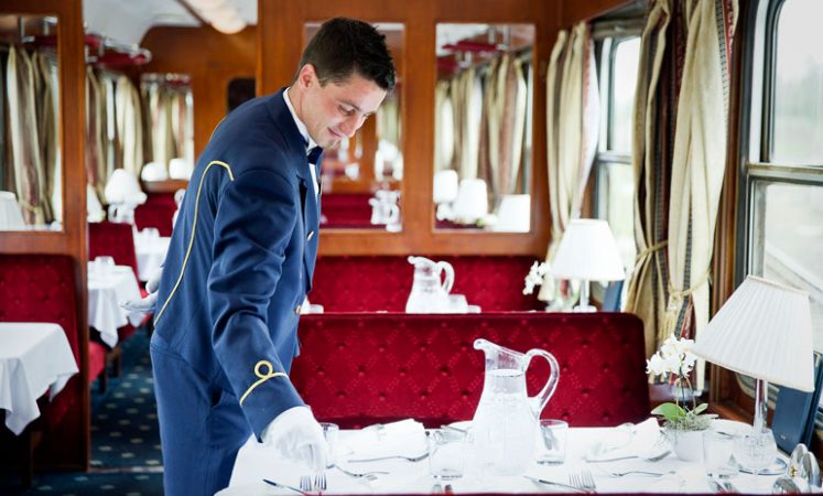 Luxury expensive Golden Eagle Danube Express, Europe