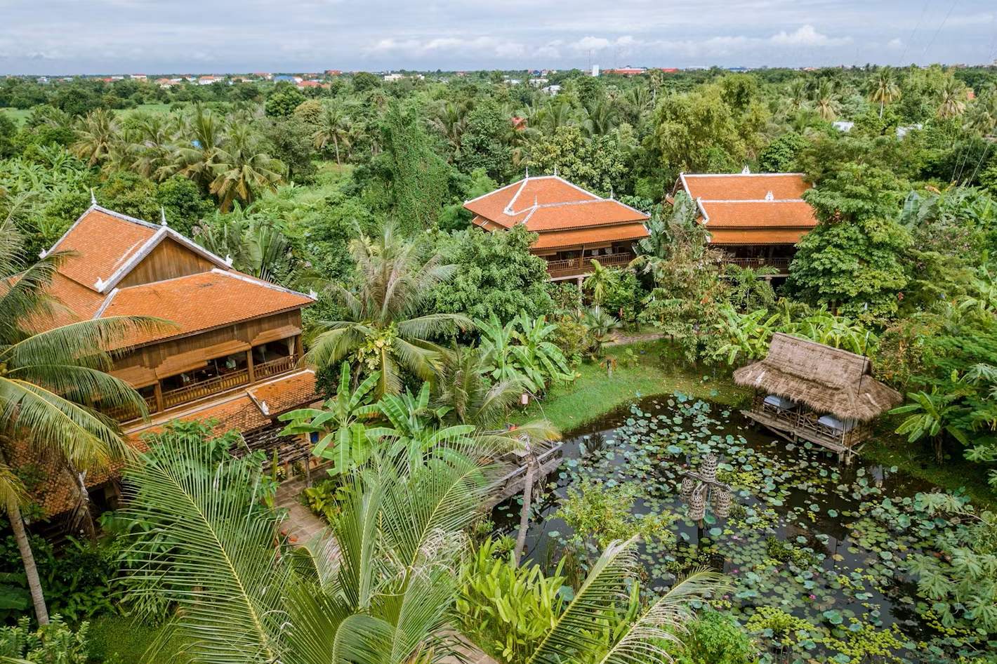 Maisons Wat Kor (Battambang)