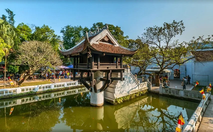 One pillar pagoda Hanoi: The most unique pagoda in Vietnam 1 One pillar pagoda