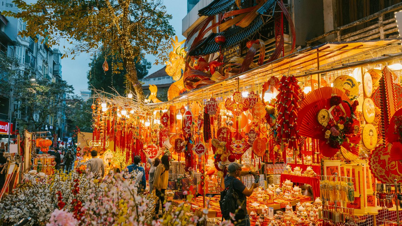 Shopping for Lunar New Year