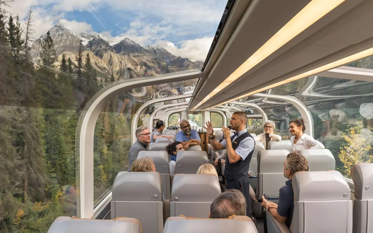 The Canadian train, Canada