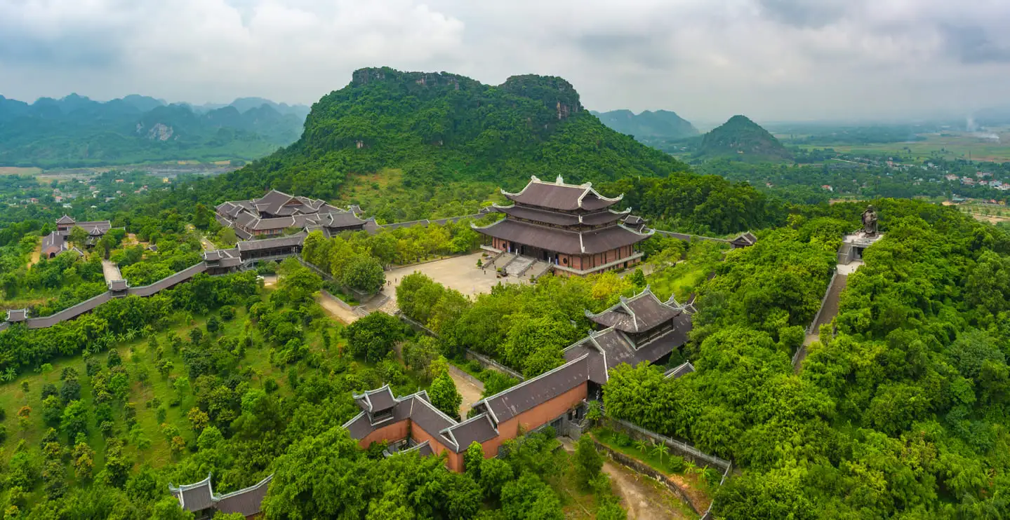 Bai Dinh Pagoda View