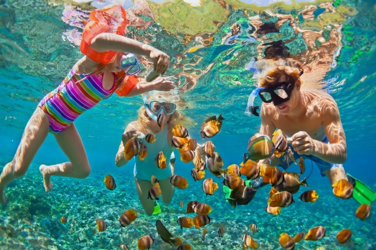 snorkeling activity for luxury family holidays vietnam