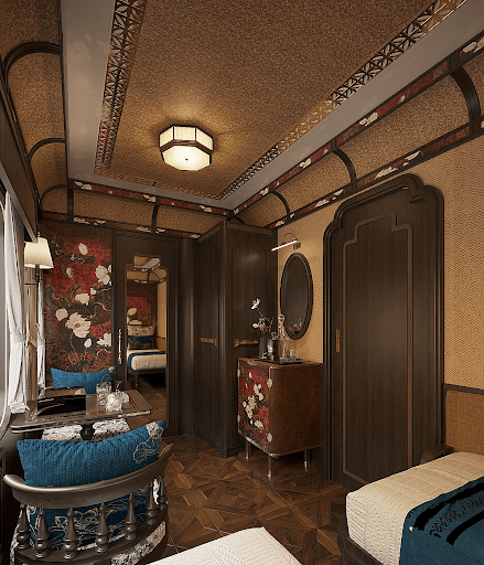 indochine style train sjourney room | SJourney