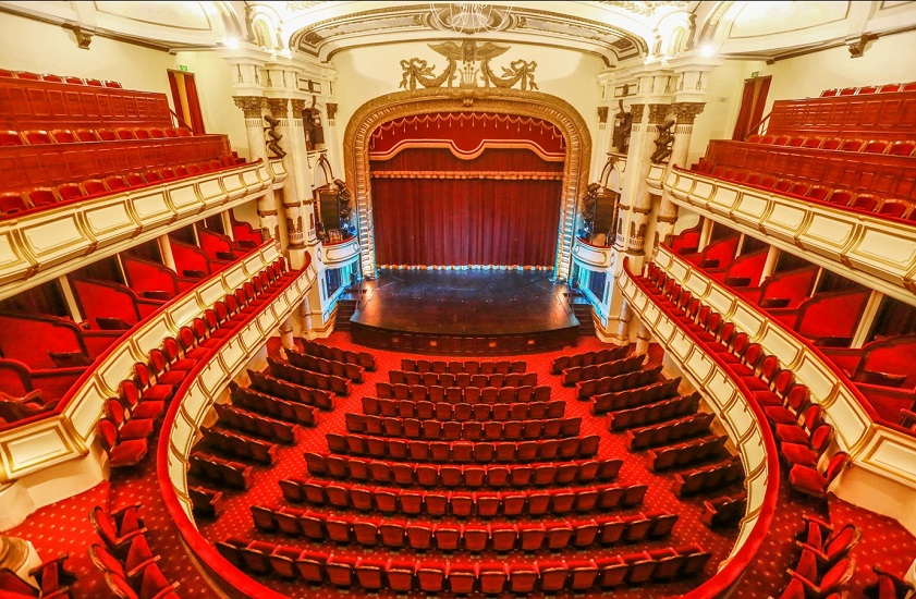 inside of Hanoi Opera House