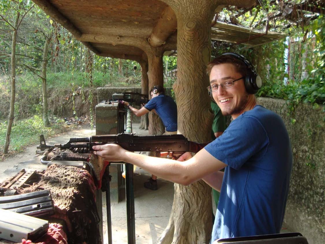 please focus on your shoot in the cu chi firing range | SJourney