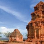 poshanu cham towers in phan thiet vietnam