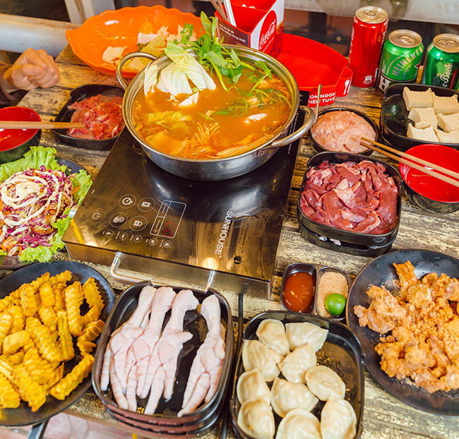 rooftop hotpot buffet | SJourney