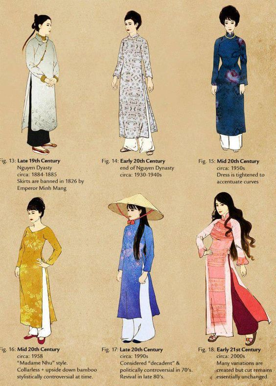 traditional vietnamese dress ao dai throughout history | SJourney